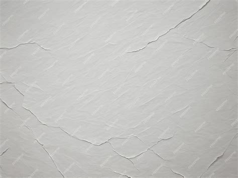 Premium Ai Image Wrinkled White Paper Texture Background With A