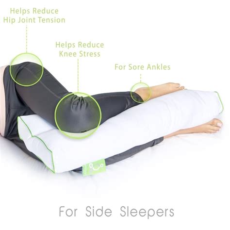 Sleep Yoga Specialty Medium Down Alternative Bed Pillow in the Bed ...