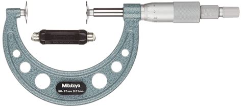 Mitutoyo Disk Micrometer Mm Non Rotating Spindle Buy Tools Online