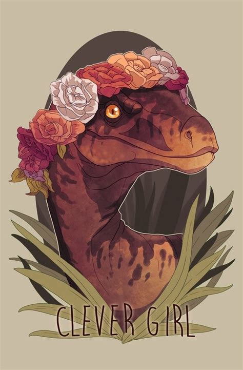 Clever Girl An Art Print By Maarta Laiho Jurassic Park Jurassic