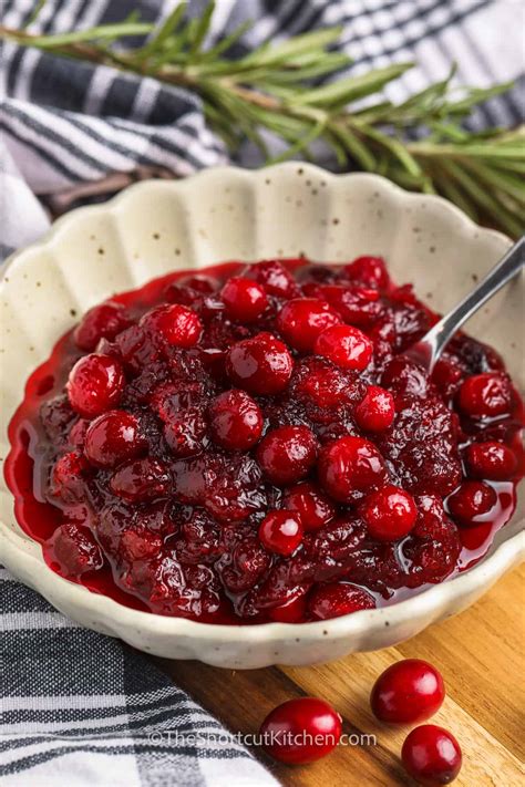 Whole Berry Cranberry Sauce Recipe Chronicle