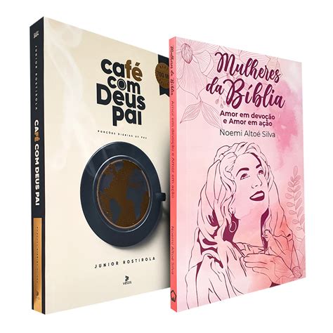 Kit Devocional Café Deus Pai 2024 Mulheres da Bíblia