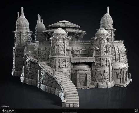 Zbrush User Gallery 3d Fantasy Fantasy House Medieval Fantasy