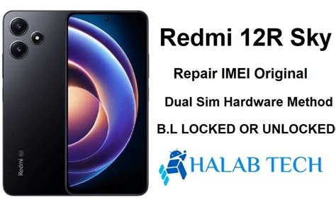 Halabtech Redmi R Sky Repair Imei Original Dual Sim