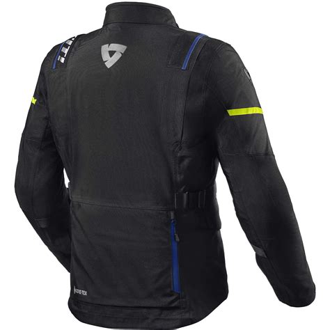 Veste De Moto De Tourisme En Gore Tex Rev It Vertical Gtx Black Vente