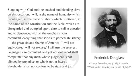 Frederick Douglass Speech