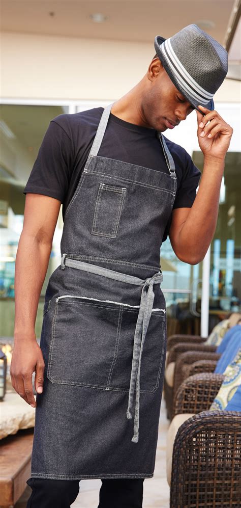 Denim Aprons Chef Works Australia Denim Apron Restaurant Uniforms