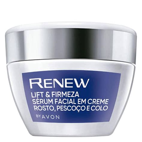 Sérum Facial em Creme Renew Lift Firmeza Rosto Pescoço e Colo 30g