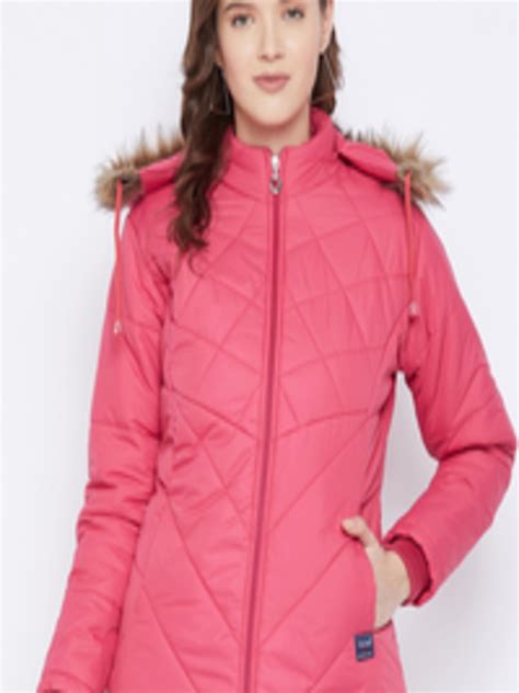 Buy Vero Amore Women Pink Insulator Outdoor Parka Jacket Jackets For