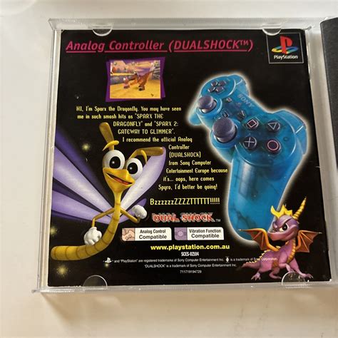 Spyro 2 Gateway To Glimmer Platinum Sony Playstation 1 Ps1 Game Pal Retro Unit