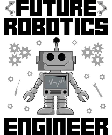 Future Robotics Engineer Robot Digital Art By Michael S Pixels