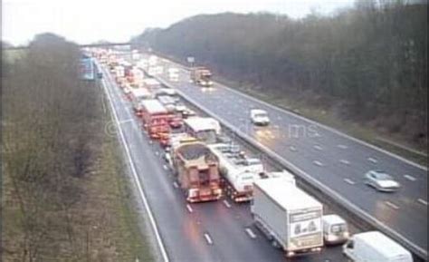 Live Updates As Overturned Lorry On M1 Causing Major Delays