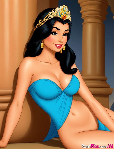 Gorgeous Hentai Princess Jasmine Shows Her Stunning Naked Curves