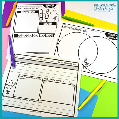 The Day The Crayons Quit Activities And Lesson Plans For 2025
