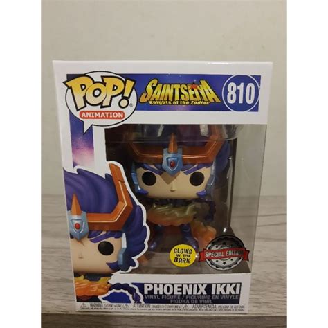 Funko Pop Phoenix Ikki Cavaleiros do zodíaco Shopee Brasil