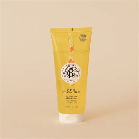 Roger Gallet Gel Douche Bienfaisant Fleur D Osmanthus Ml Les