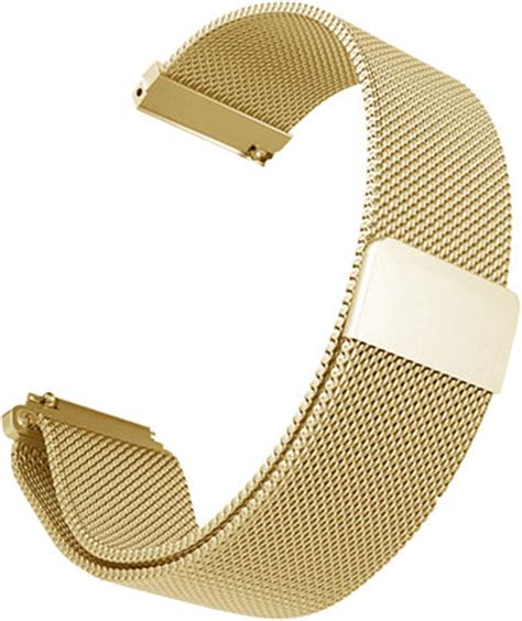 Magnetic Woven Mesh Watch Strap Quick Release Unisex Magnetic Buckle