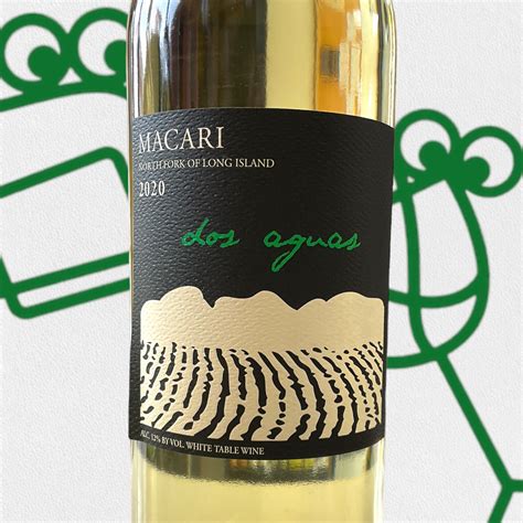 Macari Vineyards Dos Aguas White Blend 2022 North Fork Long Island