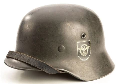 Ww2 German Police Helmet Ww2 German Militaria Collectibles