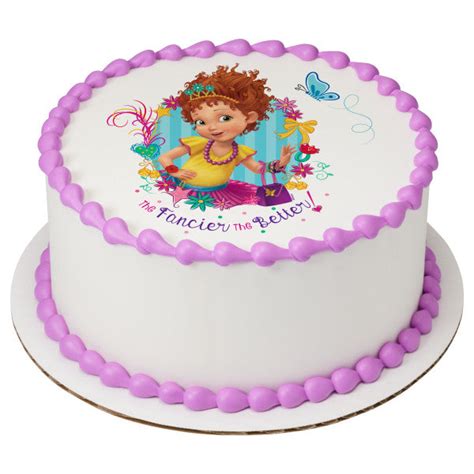 Fancy Nancy Something Fancy Edible Cake Topper Image A Birthday Place