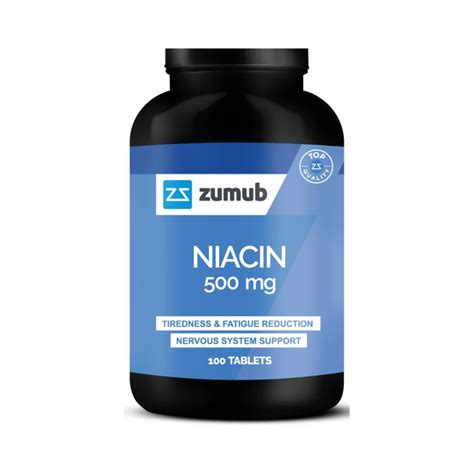 NIACINA 500MG Vitamina B3