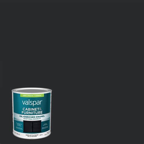 Valspar Black Cabinet And Furniture Paint At