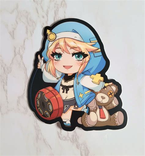 Guilty Gear Strive Bridget Vinyl Sticker Fighting Games Etsy