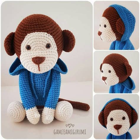 Crochet Monkey Amigurumi Free Pattern Amigurumi