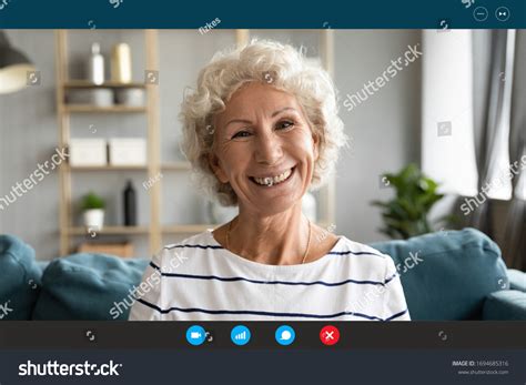 Zdjęcie Stockowe „head Shot Old Granny Sit On” 1694685316 Shutterstock