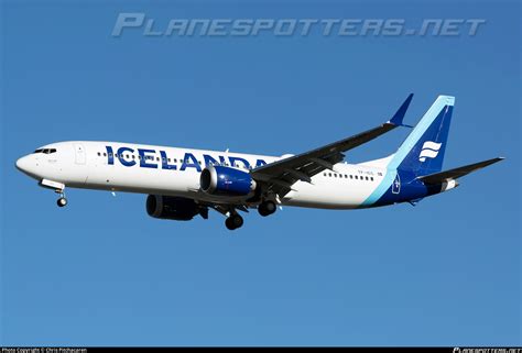 TF ICC Icelandair Boeing 737 9 MAX Photo By Chris Pitchacaren ID