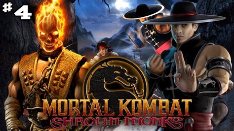 Mortal Kombat Shaolin Monks Scorpion And Kung Lao Ko Op Reptile Boss Fight 4 Youtube