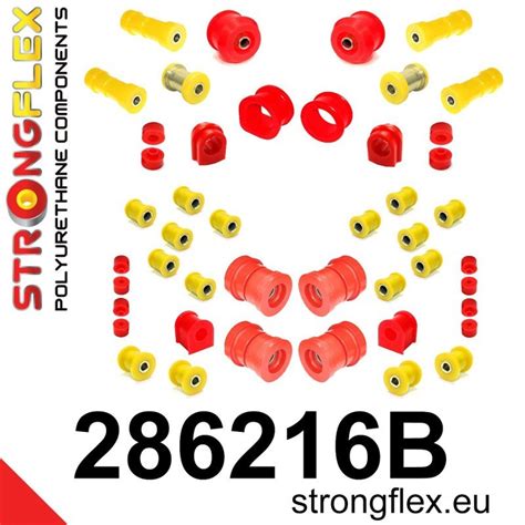 Kit Silent block Polyuréthane Train Avant R32 Nissan Skyline R32