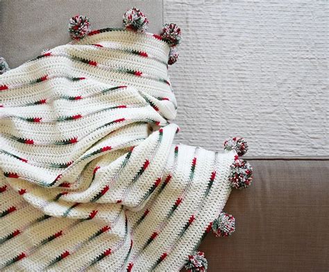 Free Christmas Crochet Blanket Patterns Easy Festive Handy