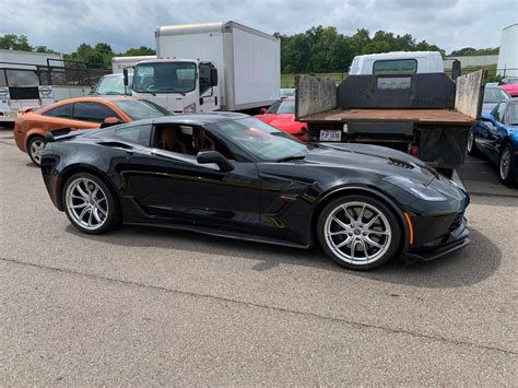 Chevrolet Corvette C7 Grand Sport Black Forgeline F01 | Wheel Front