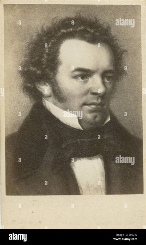 Franz Peter Schubert Portrait Stock Photo Alamy