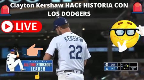 Clayton Kershaw HACE HISTORIA CON Los Dodgers Al Pasar A Don Sutton 4