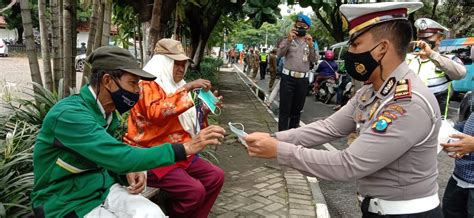 Satlantas Polresta Malang Kota Tertibkan Pemakaian Knalpot Brong Di