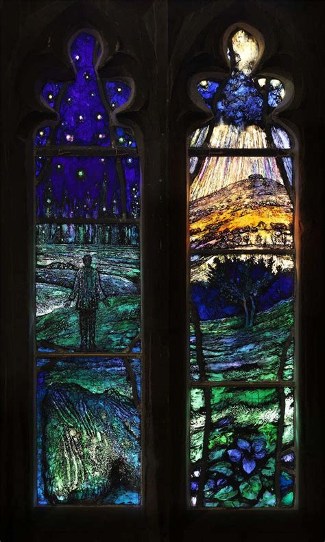 The Gerald Finzi Windows Gloucester Cathedral — Thomas Denny Art Stained Stained Glass Art