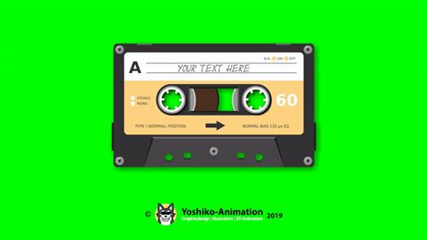 Animated Cassette Tape Drawing By Yoshiko Animation On Newgrounds