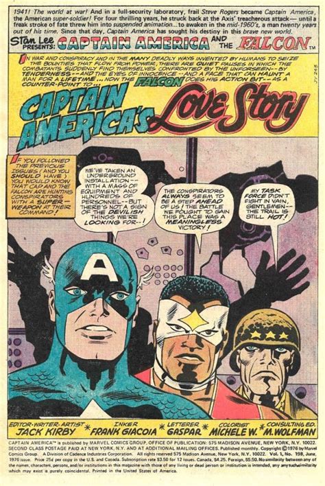 Captain America 198 199 200 1976 80 Vf Kirby Big Daddy Madbomb