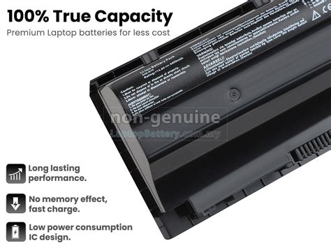 Asus G Vw Battery High Grade Replacement Asus G Vw Laptop Battery