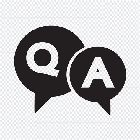 Question And Answer Speech Bubble Icon 638904 Vector Art At Vecteezy