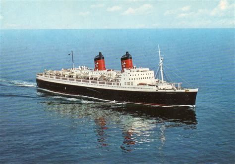 Hamburg Atlantic Line Hanseatic Ex Empress Of Japan Scotland Ebay