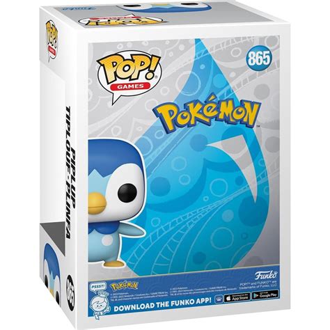 Funko Pop Games Pokemon Piplup 865 Συλλεκτική Φιγούρα Βινυλίου 74213