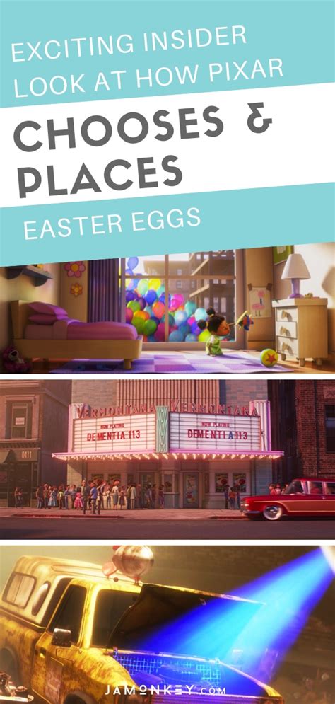 Exciting Insider Look at How Disney Pixar Easter Eggs are Chosen and ...