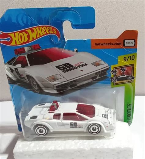 MATTEL HOT WHEELS Hw Exotics Lamborghini Countach Pace Car Sealed Pack PicClick UK