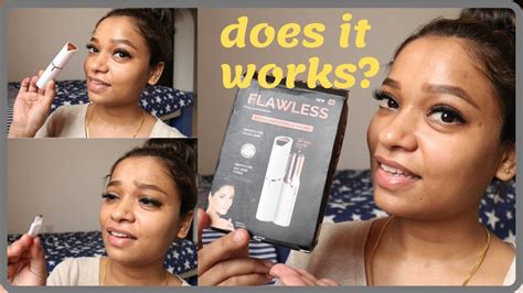 How To Use Flawless Facial Hair Remover Demo And Full Review Youtube