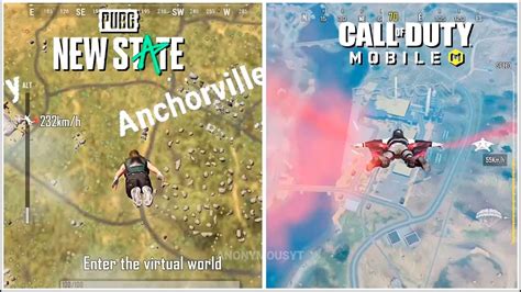 Call of Duty Mobile VS Pubg New State Comparação Do Battle Royale