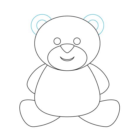 draw  teddy bear step  step