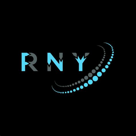 RNY letter logo creative design. RNY unique design. 26615965 Vector Art ...